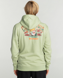 billabong, Arch Dreamy Place - Sweat à capuche pour Homme, LIGHT SAGE (tnf0) ARCH DREAMY PLACE PO EBYSF00128