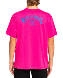 1 Arch Wave - T-shirt para Homem Pink EBYZT00101 Billabong