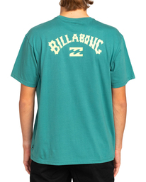 1 Arch Wave - T-Shirt voor Heren Green EBYZT00101 Billabong