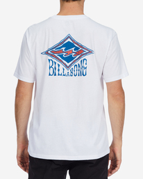 4 Ridge - Camiseta para Hombre Blanco F1SS47BIF2 Billabong