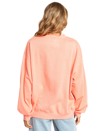 4 Ride In - Oversized Sweatshirt for Women Pink F3FL25BIF2 Billabong