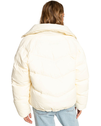 7 Winter Paradise - Technisch Donsjack voor Dames Beige F3JK17BIF2 Billabong