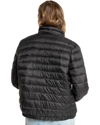 7 Transport High Lite - Funktionelle Steppjacke für Frauen Schwarz F3JK28BIF2 Billabong