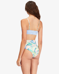 Rides And Tides Trop Hi Retro - Bikinibroekje, aan twee kanten draagbaar voor Dames Rides And Tides Trop Hi Retro - Bikinibroekje, aan twee kanten draagbaar voor Dames