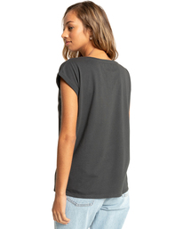 6 All Night - T-Shirt for Women Black F3SS20BIF2 Billabong