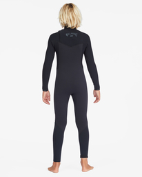 3 4/3mm Revolution - Chest Zip Wetsuit for Boys 8 - 14 Black F44B42BIF2 Billabong