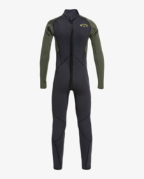 4 4/3mm Intruder - Wetsuit met een Achterrits voor Jongens Black F44B94BIF2 Billabong