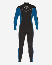 billabong, 4/3mm Absolute - Combinaison de surf zip poitrine pour Homme, LAGOON (2210) 4/3mm Absolute - Chest Zip Wetsuit for Men F44M24BIF2