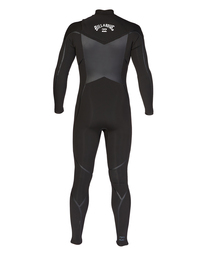 billabong, 5/4mm Absolute Plus - Combinaison de surf zip poitrine pour Homme, BLACK (0019) 5/4mm Absolute Plus - Chest Zip Wetsuit for Men F45M18BIF2