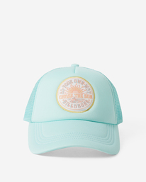 2 Girls' Ohana Trucker Hat Blue GAHWQBOH Billabong