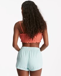 2 Road Trippin Elastic Waist Shorts Green J202EROA Billabong