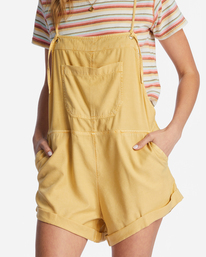 3 Wild Pursuit Romper Yellow J204TBWI Billabong