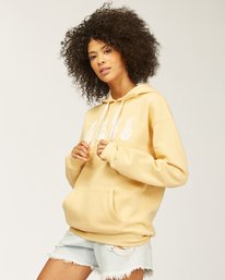 pastel yellow hoodie women's