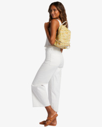 1 Mini Mama Canvas Backpack Yellow JABGQBMI Billabong
