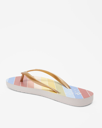 2 Dama Rubber Flip Flop Sandals Blue JAFTMDAM Billabong