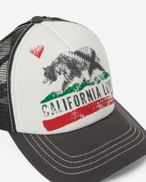 9 Pitstop Casquette Trucker Noir JAHT7PIT Billabong