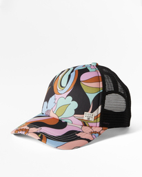 2 Heritage Mashup Trucker Hat Black JAHTBHER Billabong