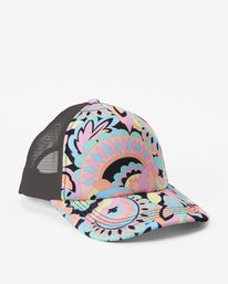 4 Heritage Mashup Trucker Hat Black JAHTBHER Billabong