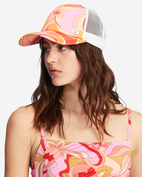 0 Heritage Mashup Trucker Hat Multicolor JAHTBHER Billabong