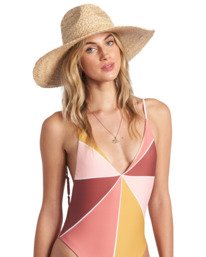 9 Sea Mist Straw Hat Beige JAHW2BSE Billabong