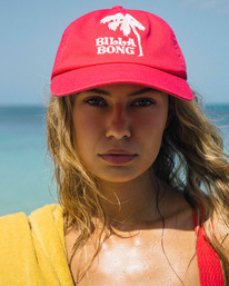 0 Surf Club Baseball Hat Red JAHWNBSU Billabong