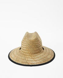 5 Tipton Straw Lifeguard Hat Black JAHWNBTI Billabong