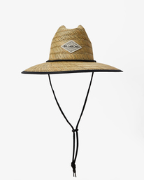 8 Tipton Straw Lifeguard Hat White JAHWNBTI Billabong