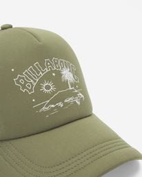 billabong across waves trucker hat