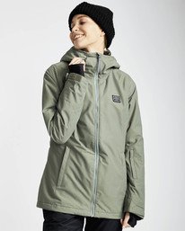 0 Sula Solid Snow Jacket Verde L6JF01BIF8 Billabong