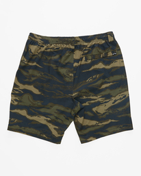 1 A/Div Transport Elastic Waist Shorts 18" Black M2512BTE Billabong
