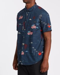 1 Sundays July Short Sleeve Shirt  M5152BSJ Billabong