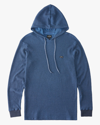 4 Keystone Pullover Thermal Hoodie Orange M9013BKE Billabong
