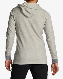 2 Keystone Pullover Thermal Hoodie Brown M9013BKE Billabong
