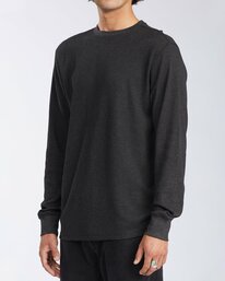 6 Essential Long Sleeve Thermal Black M9173BES Billabong