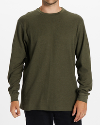 0 Essential Long Sleeve Thermal Green M9173BES Billabong