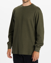 1 Essential Long Sleeve Thermal Green M9173BES Billabong