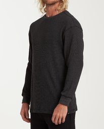 billabong men's essential thermal sweatshirt