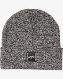 2 Stacked Heather Beanie Black MABN3BSH Billabong