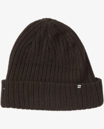 2 Arcade - Gorro con Dobladillo para Hombre Negro MABNQBAR Billabong