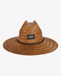 1 Tides - Straw Lifeguard Hat for Men Brown MAHW1BTI Billabong