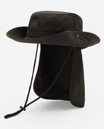 7 A/DIV Big John - Surf Safari Hat for Men Black MAHW3BBA Billabong