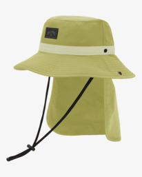 1 A/DIV Big John - Gorro safari para surf para Hombre Verde MAHW3BBA Billabong