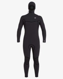 3 5/4 Furnace Hooded Wetsuit Black MWFU3BH5 Billabong