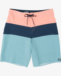 Tribong Pro Solid 19" - Colour-Blocked Board Shorts for Men  S1BS29BIP0