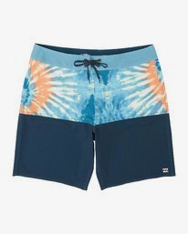 0 Fifty 50 Pro 19" - Printed Board Shorts for Men Brown S1BS39BIP0 Billabong