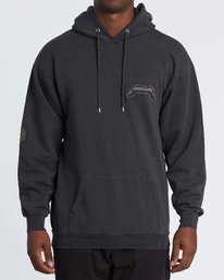 0 AI Metallica - Sweat à capuche pour Homme Noir S1HO24BIP0 Billabong