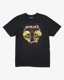 3 AI Metallica - Camiseta con estampado gráfico para Hombre Negro S1SS93BIP0 Billabong