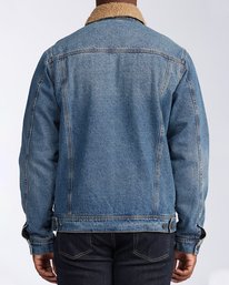 1 Barlow - Trucker Jacket for Men Blue U1JK46BIF0 Billabong