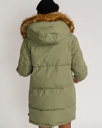 1 Adventure Division Collection Crush - 10K Waterproof Jacket for Women Green U3JK13BIF0 Billabong