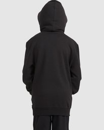 4 Boys 8-16 Core Arch Hoodie Black UBBFT00107 Billabong